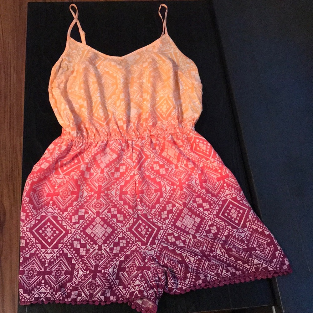 Ombré colored Romper